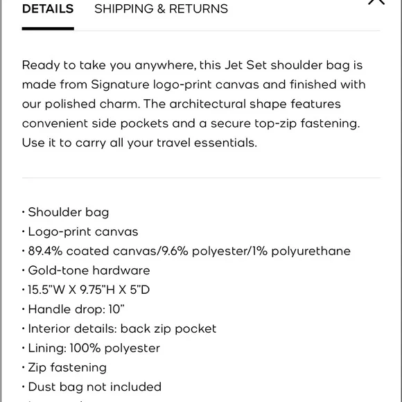 Michael Kors Jet Set Large Signature Logo Shoulder Bag
Pink - Picture 16 of 16